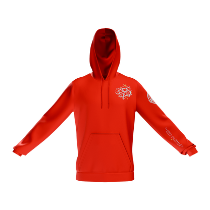 Hoodie Roja Santa Squad