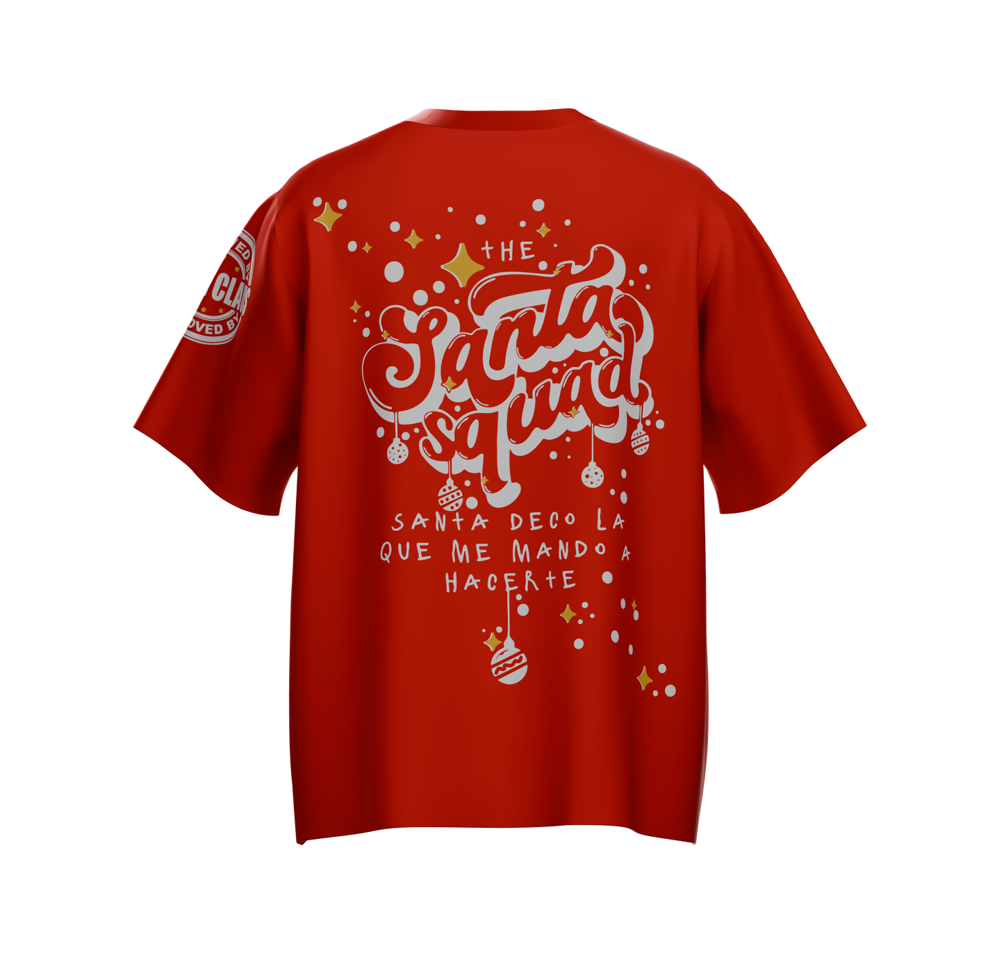 Camiseta Roja Santa Squad