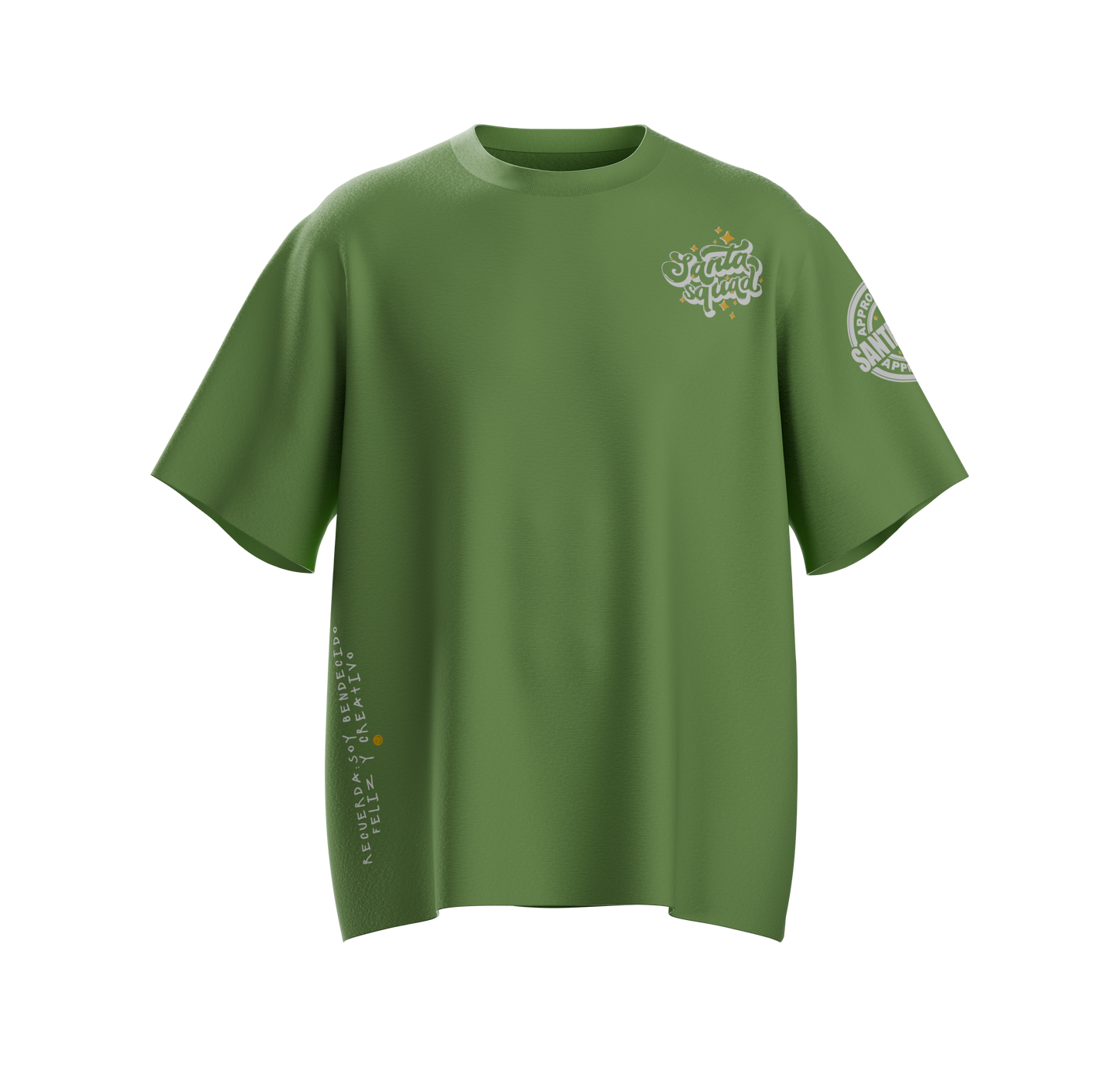 Camiseta Verde Santa Squad