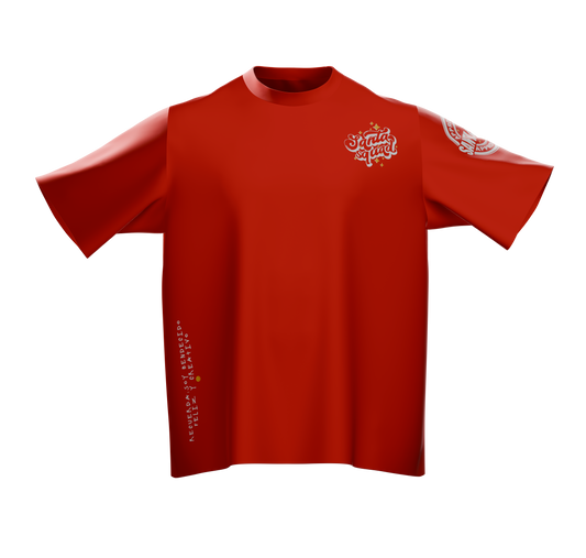 Camiseta Roja Santa Squad