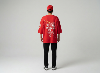 Camiseta Roja Santa Squad