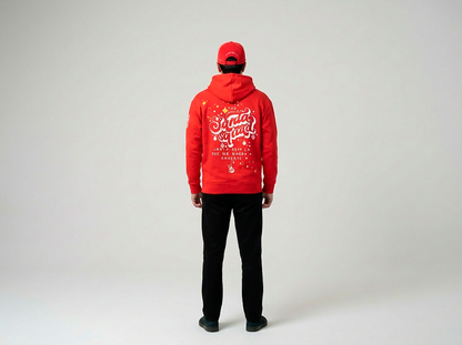 Hoodie Roja Santa Squad