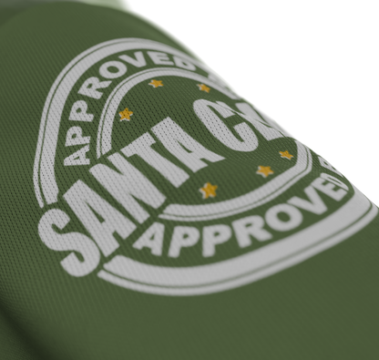 Camiseta Verde Olivo Santa Squad