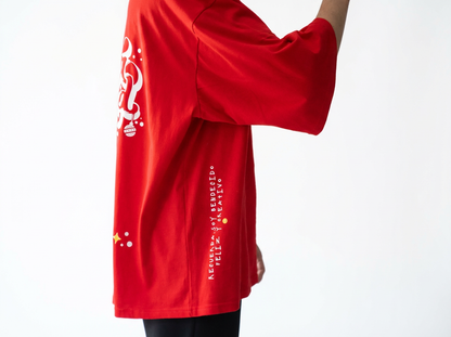 Camiseta Roja Santa Squad