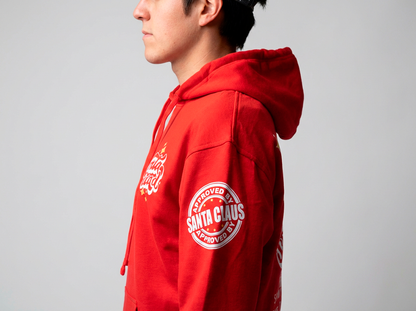 Hoodie Roja Santa Squad