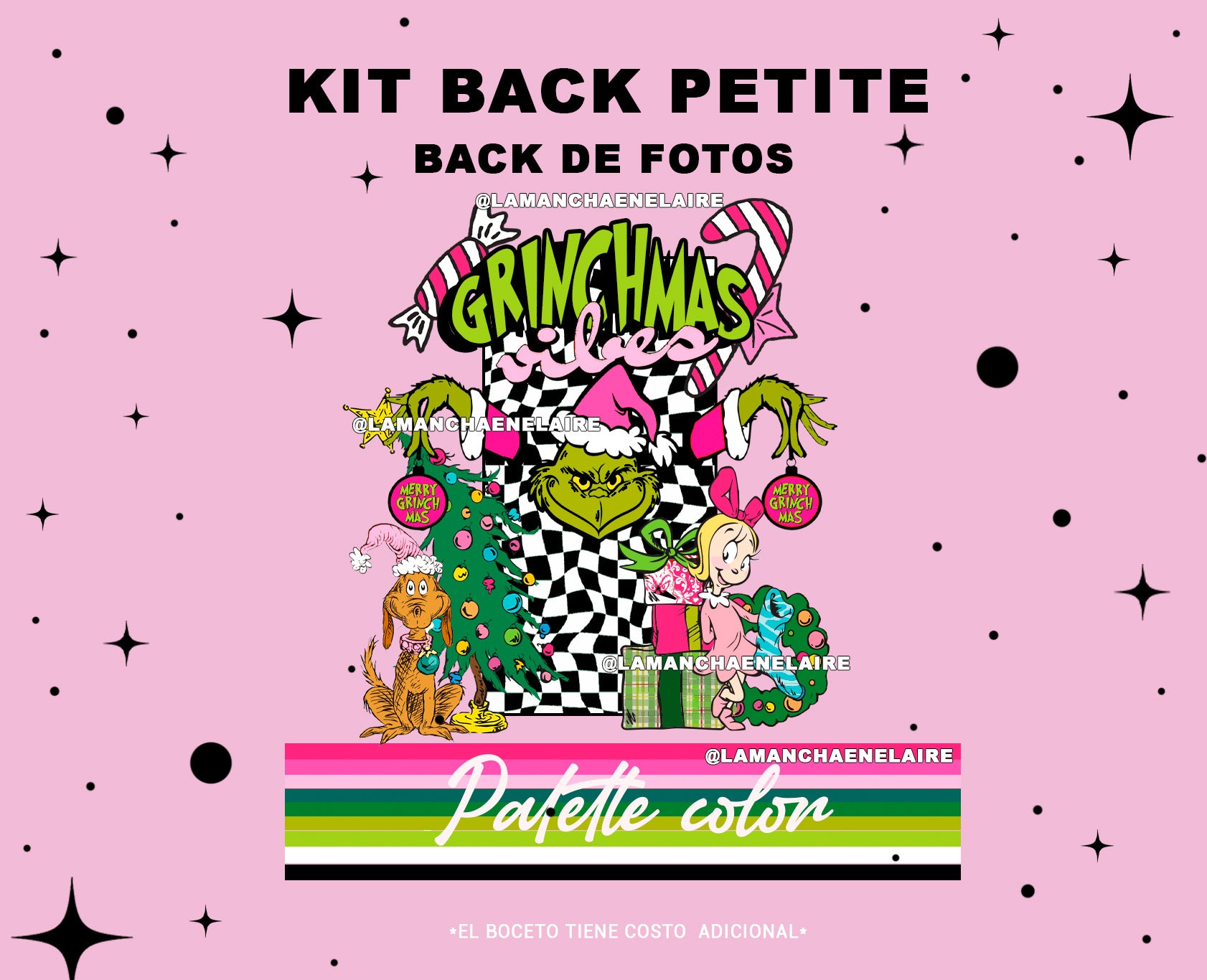 Imprimible Grinchmas Set Petite