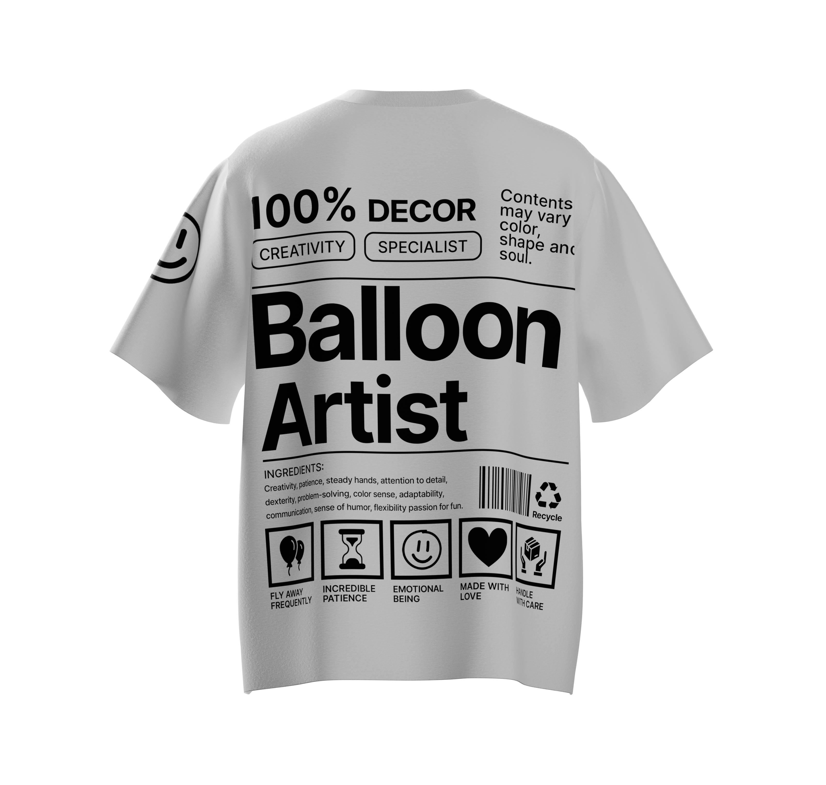 T-SHIRT BALLOON ARTIST CREW
