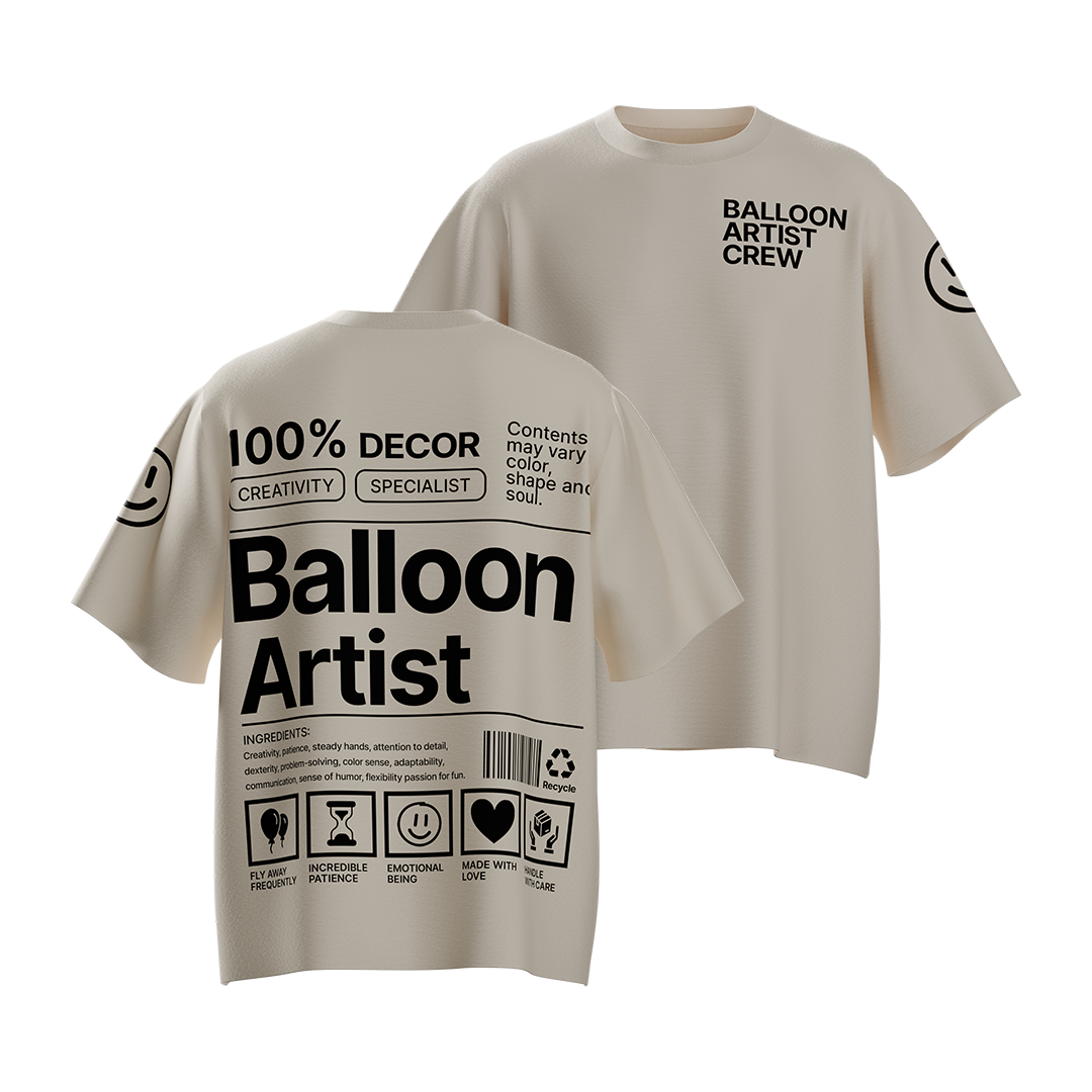 T-SHIRT BALLOON ARTIST CREW