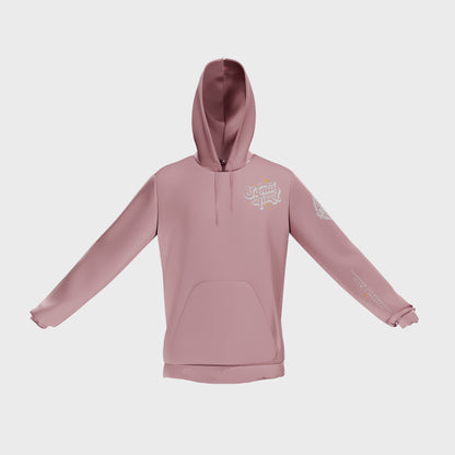 Hoodie Rosa Santa Squad