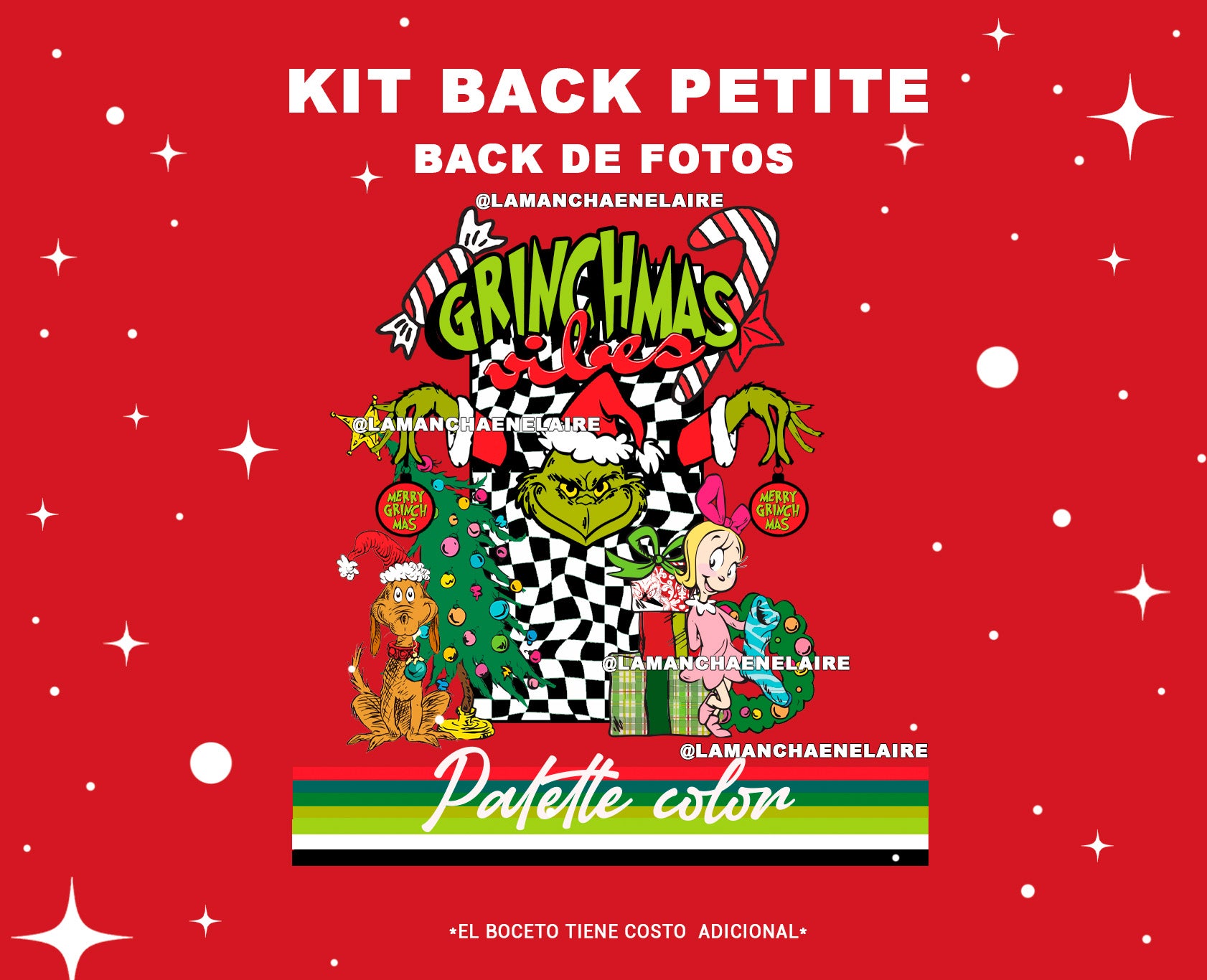 Imprimible Grinchmas Set Petite